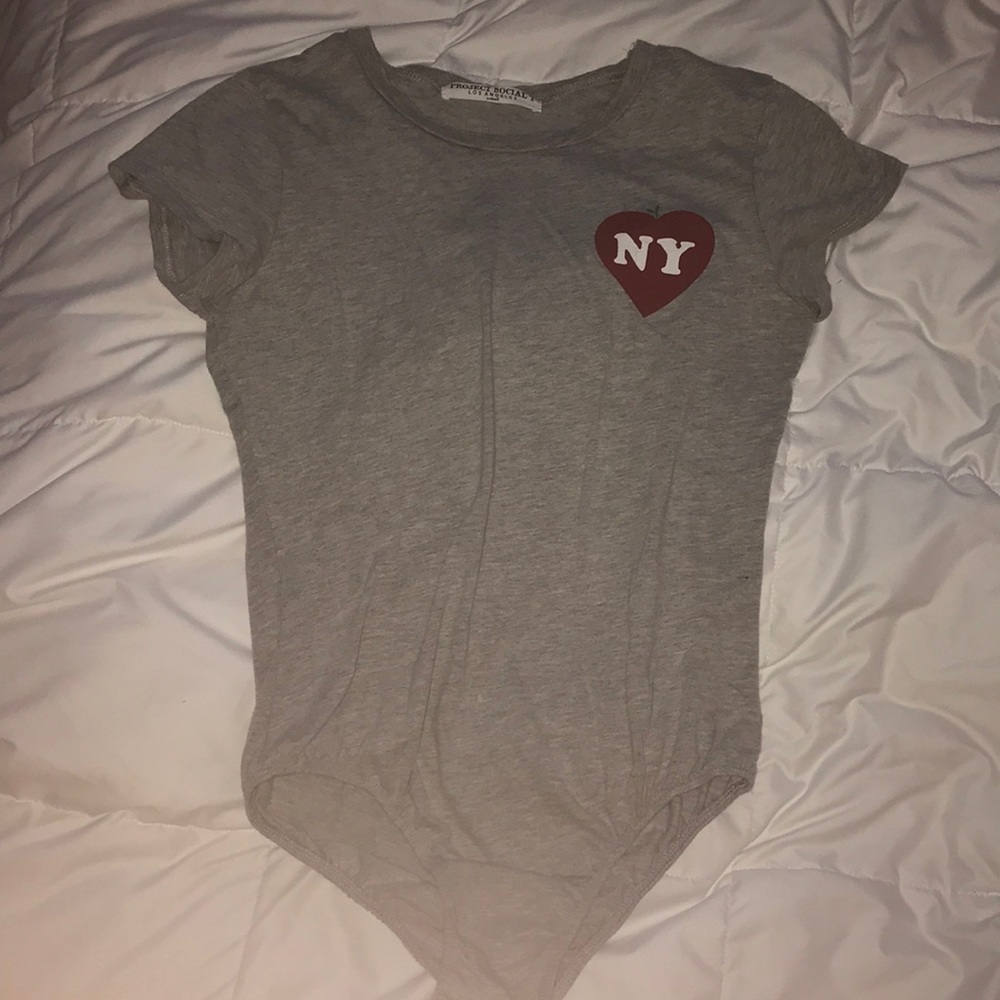 NYC Apple Heart Bodysuit